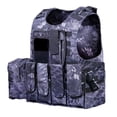 thumbnail image 1 of pitrice Outdoor Multi-function Waterproof Soft Vest Black crepe, 1 of 1
