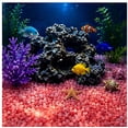 thumbnail image 5 of MMJ Luminous Stones Garden Glow Pebbles Fluorescent Decorative Rocks for Fish Tank Aquarium Walkway Yard Outdoor Landscaping 1000pcs 0.20in, 5 of 6