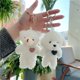 thumbnail image 1 of Cute Cartoon 11CM Approx. Teddy Bear Dog Plush Stuffed Doll KeyChain Car Key Holder Bag Pendant Toys for Kids Xmas Giftkey chain7 He Qiyong unisex, 1 of 1