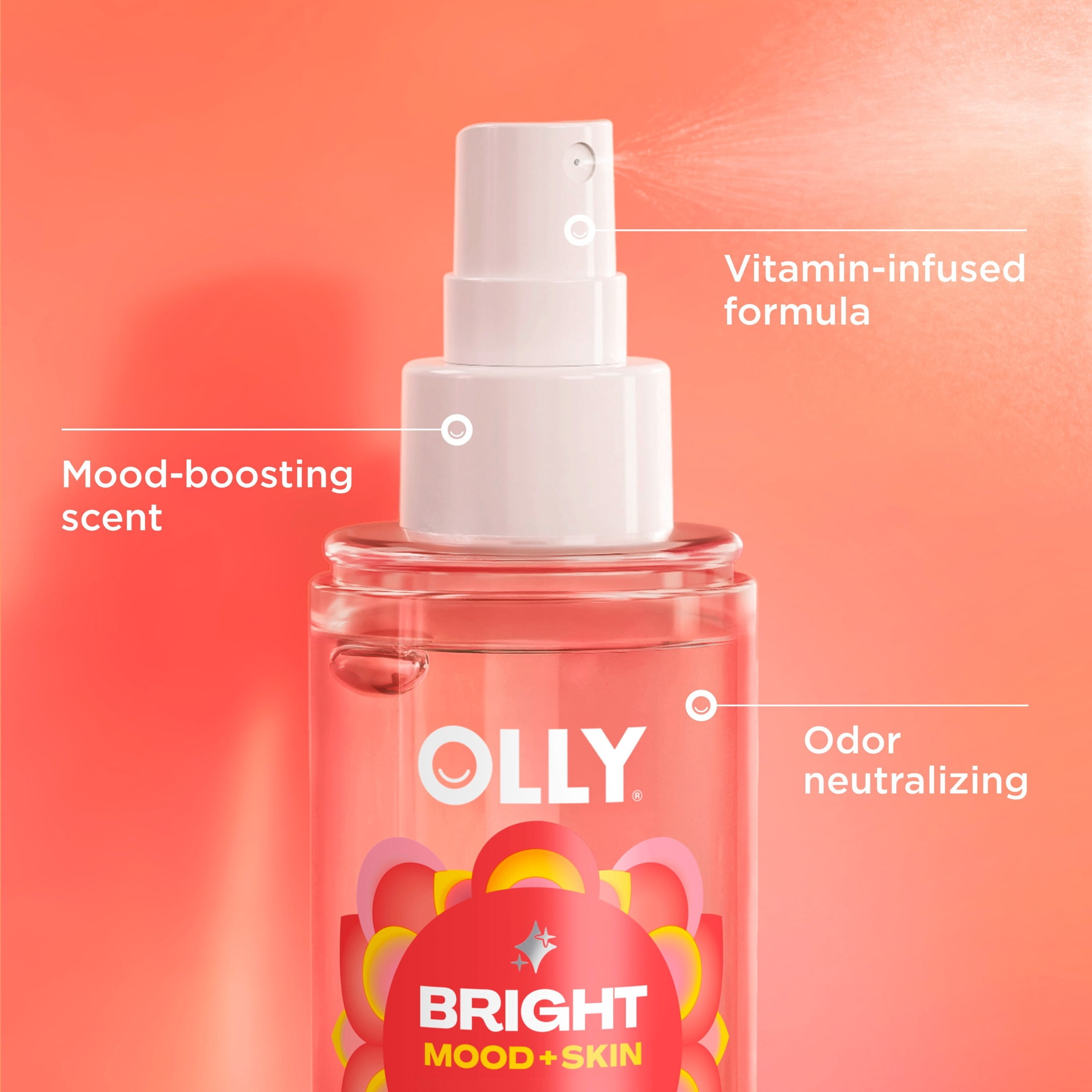 OLLY Body Mist Cirtrus & Floral Scent ,5 FL OZ