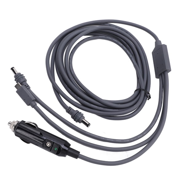 Cable De Alimentación CC Por Satélite Tipo C A Cable De Carga CC, Cable De Extensión De Reemplazo Resistente Al Agua, Plug And Play, PVC Para Uso En Interiores Y Exteriores Con