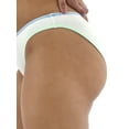 thumbnail image 2 of No Boundaries Women's Contrast Tipped Bikini Bottoms, Sizes XXS- XXL, 2 of 5