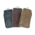 thumbnail image 3 of New Design Genuine Leather Cigarette Case with Lighter Pouch 1841, 3 of 47