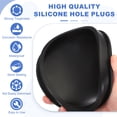 thumbnail image 3 of Tapón de Silicona en Forma de T Uxcell, Diámetro 175 mm/6.89 Pulgadas, Tapón de Silicona Impermeable Elástico, Tapón Reutilizable para Sellar Agujeros Redondos en Equipos de Tuberías, Negro, 3 of 7