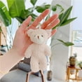 thumbnail image 5 of 12 llaveros de peluche con forma de oso de peluche, colgantes para bolsas y mochilas., 5 of 5