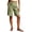 Green, variant on Bermuda Shorts for Women with Pockets Knee Length Elastic Waisted Long Shorts Casual Workout Side Tie Shorts with Pockets Light Purple M