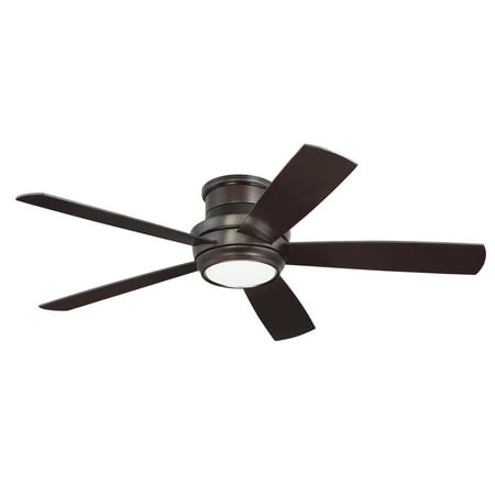 Craftmade 52  Tempo Hugger Ceiling Fan Oiled Bronze - Remote