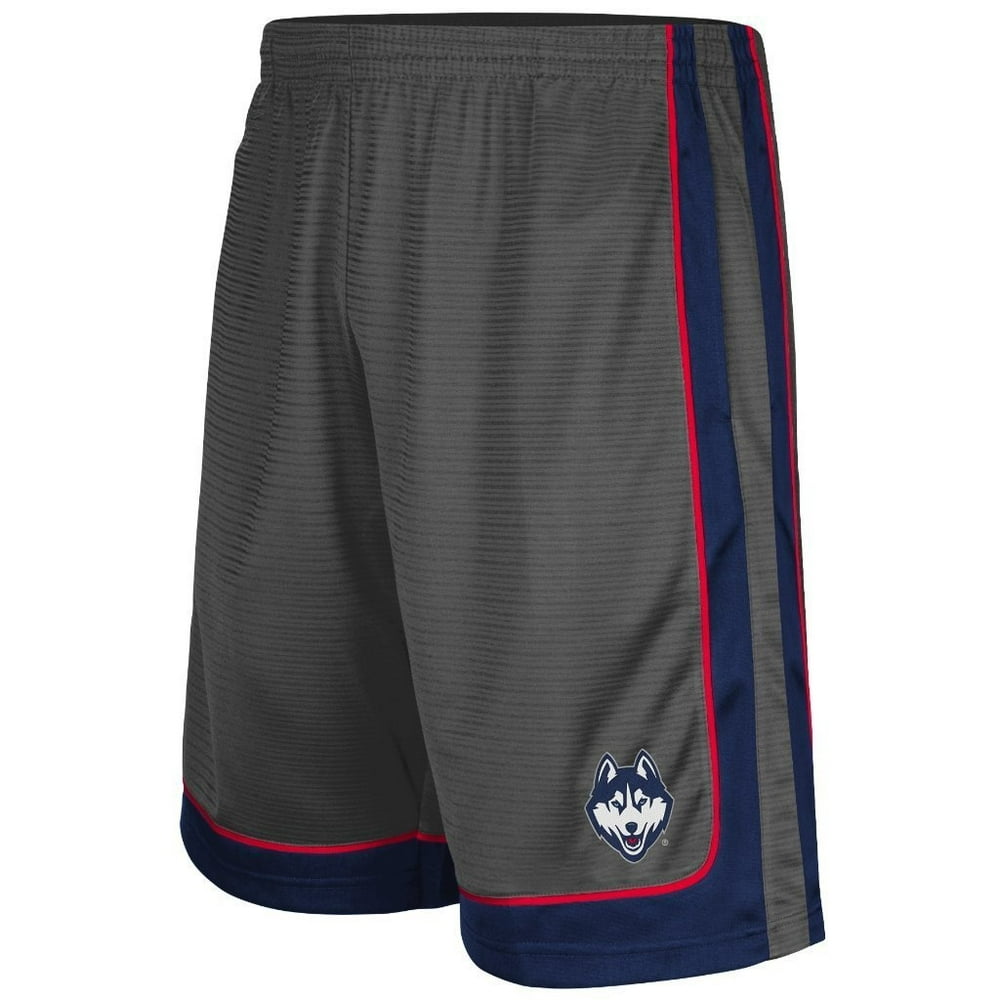 Colosseum Athletics Mens NCAA UConn Huskies Basketball Shorts