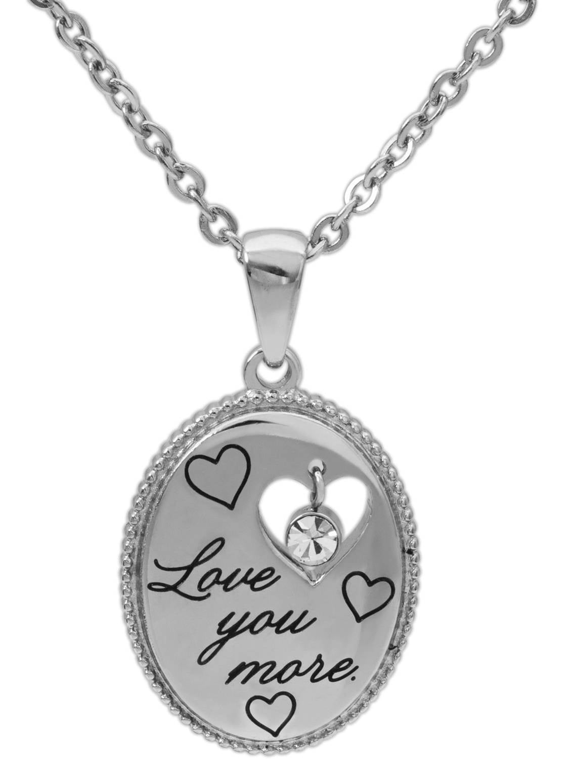Connections from Hallmark Stainless Steel LOVE YOU MORE