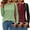 Light Green-Burgundy-Black, variant on MOSHU 3 Pack T Shirts for Women Crew Neck Long Sleeve Womens shirts Casual Loose Fit Fall Tops