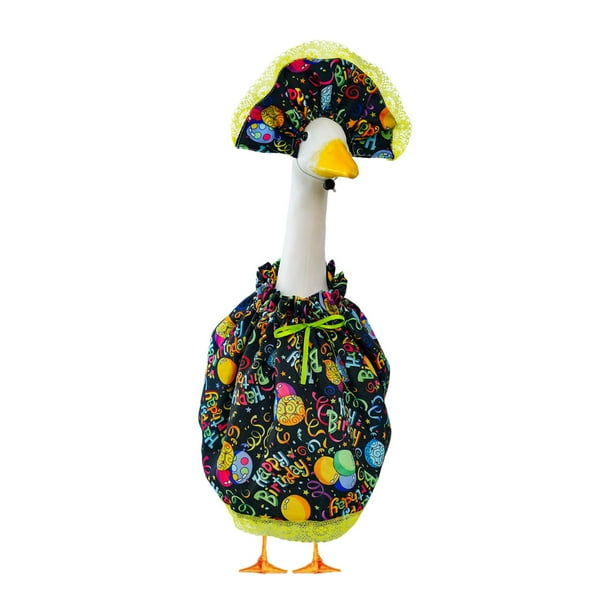 Decoración para fiestas de disfraces en el porche con temática de Feliz Cumpleaños.Sombrero ponible con detalle de encaje y cordón ajustable para mayor comodidad.Decoración festiva para