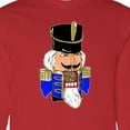 thumbnail image 4 of Inktastic Christmas Nutcracker in Blue Long Sleeve T-Shirt, 4 of 5