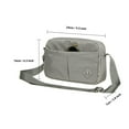 thumbnail image 2 of Bolso de mano para mujer: bolso de hombro y bandolera liviano y duradero para uso diario,2.6L(1583-GRIS CLARO), 2 of 4