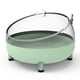 thumbnail image 1 of Cuenco para mascotas que evita resbalones, 4 pies, elevado, extraíble, sin rebabas, lindo plato para cachorros y gatos, para comida, agua, verde claro, 1 of 5