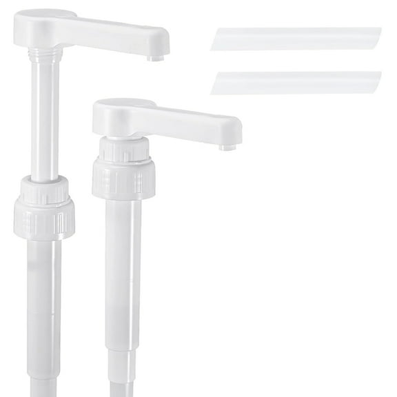 Upgraded High-Output Gallon Pump Dispenser, 2pcs Heavy-Duty Leak Proof Large Resin Pump Dispenser 30CC