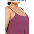 thumbnail image 4 of Women's Flowy Tank Tops Spaghetti Adjustable Strap Basic Cami Loose Fit Camisole, 4 of 6