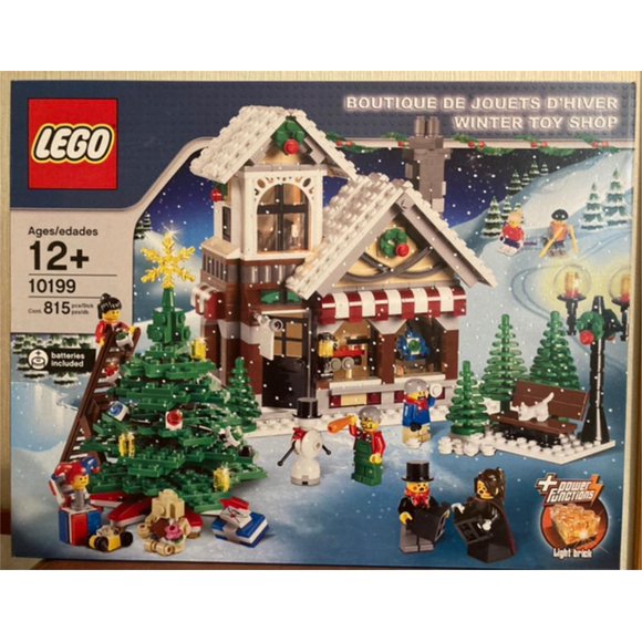LEGO Creator Ensemble de Noël Boutique de Jouets d'Hiver 10199 Village d'Hiver du Japon F/S