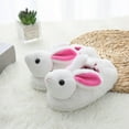 thumbnail image 2 of Vedolay Boys Slippers Cute Winter Warm Plush Slippers Girls Slip-On House Shoes White,M, 2 of 5