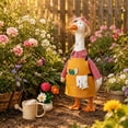 thumbnail image 5 of 4 Pack, Porch Goose Outfits Goose Clothes 23 Inch Porch Goose Garden Themed Decor Set for Halloween Outdoor Decorations Red Gingham Gardening Porch Goose Accessory Kit, 5 of 5