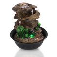 thumbnail image 1 of SereneLife SLTWF63LED Tabletop Water Fountain Decoration with LED, 1 of 1