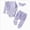 D22-Light Purple, variant on 6-12 Months Newborn Baby Girls Ribbed Ruffle Long Sleeve Bodysuit And Pants Set With BowBoys And Girls Underwear Pajamas Rompers And Home Clothes Light Purple