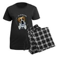 thumbnail image 5 of CafePress - Saint Bernard IAAM Women's Dark Pajamas - Women's Short Sleeve Print T-Shirt and Pants Dark Cotton Pajama Set, 5 of 7