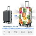 thumbnail image 6 of Bingfone Hawaiian Pineappl Luggage Cover Washable Suitcase Cover Protector Anti-Scratch Suitcase Cover Fits 18-32 Inch Luggage, 6 of 9