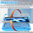 thumbnail image 2 of Funda para iPad Air de 5.ª/4.ª generación (2022/2020), funda para iPad Pro 11 (2021/2020/2018), protector de pantalla integrado., 2 of 4