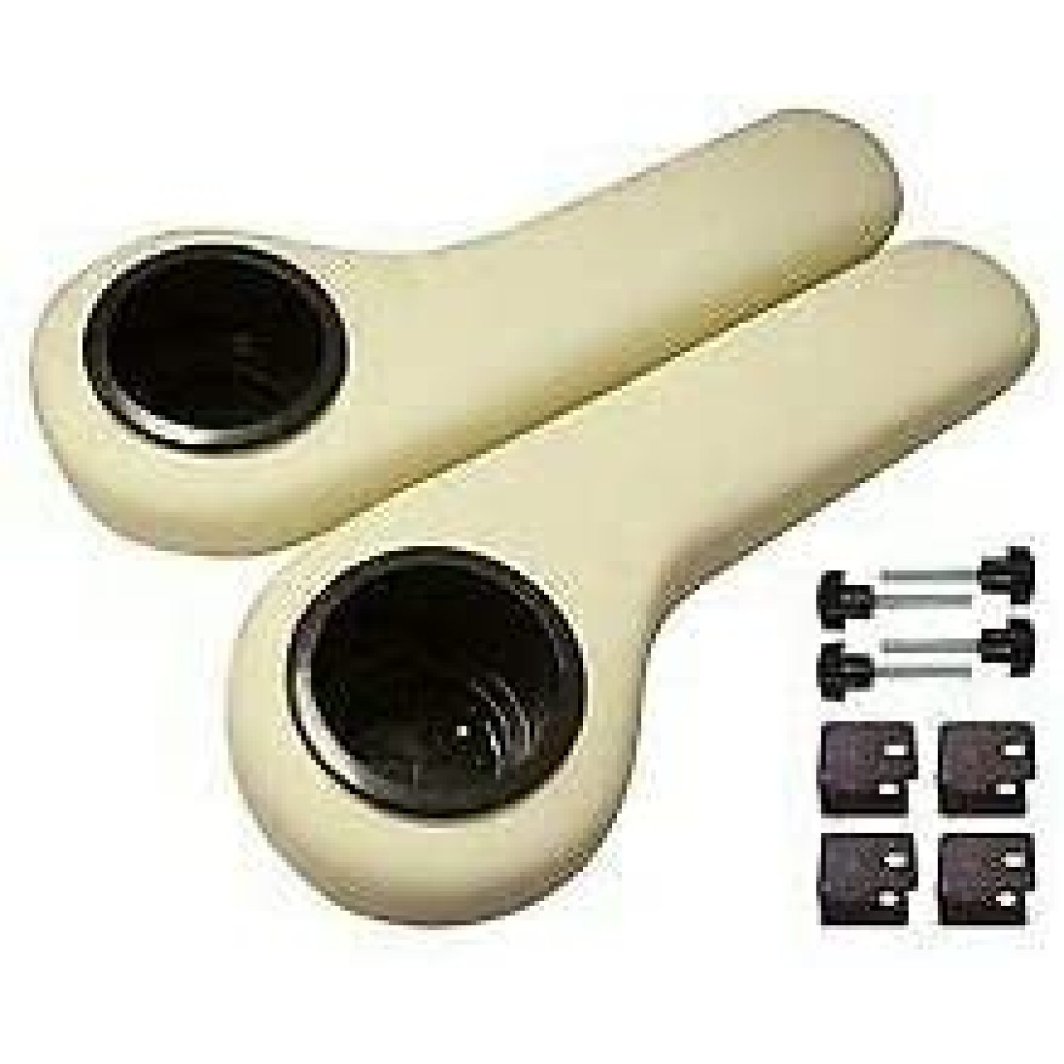 Oyster Golf Cart Rear Seat Kit Arm Rest Set With Cup Holder