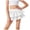 White, variant on Xyant Girls Ruffle Tennis Skirts Flowy Double Layered Butterfly School Uniform Skorts Cute Dance Skirts for Girls (Black,9-10 Years)