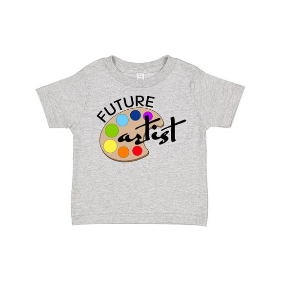 Inktastic Future Artist with Paints Boys or Girls Toddler T-Shirt