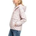 thumbnail image 5 of Edvintorg Raincoat for Girls Floral Printed Waterproof Lightweight Long Slseve Zip up Hooded Rain Jacket with Pocket Girls Clothing Size 2-12, 5 of 5