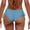 Blue, variant on EliteGoogv High Waisted Bikini Bottoms For Women Ruched Full Coverage Swim Briefs High Cut Swimsuit Bottom Tummy Control Bathing Suit Shorts Summer Beachwear White