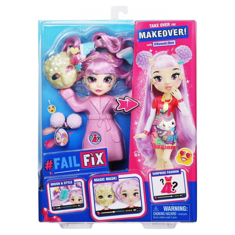 FailFix - Surprise Total Makeover Kawaii.Qtee Fashion Doll Pack