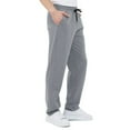 thumbnail image 5 of Labakihah Mens Pants Men's Cotton Slip Pocket Loose Casual Jogging Fitness Sports Trousers Grey, 5 of 7