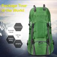 thumbnail image 4 of 60L Camping Senderismo Mochilas Senderismo Mochila Montañismo Bolsa con Lluvia, 4 of 8