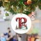 thumbnail image 1 of 2024 26 Letter Christmas Snowman Christmas Pendant - Acrylic Car Pendant Saint, 1 of 5