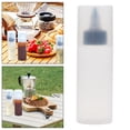 thumbnail image 1 of Botella de aceite para apretar para acampar al aire libre, cocina, salsas picantes, botellas de aceite de oliva, Ketchup, dispensadores de , L negro perfecl Botella exprimible, 1 of 8