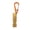 Gold, variant on Emergency Outdoor Whistle Metal Material Loud 120db Lightweight Compact for Hiking Camping Adventure Survival