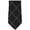 black, variant on Tasso Elba Mens Parisi Grid Self-tied Necktie, Brown, One Size