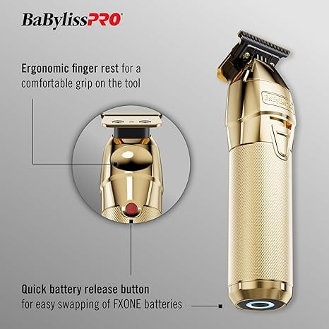 BabylissPRO GoldFX FXONE Ergonomic Finger Rest with Dual Ball