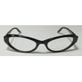 thumbnail image 3 of NEW BARTON PERREIRA LOLITA WOMENS/LADIES CAT EYE FULL-RIM BLACK / SILVER PRESTIGIOUS DESIGNER FRAME DEMO LENSES 52-18-133 EYEGLASSES/EYEGLASS FRAME, 3 of 9