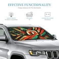 thumbnail image 4 of ZICANCN Car Sun Shades Front Windshield, Abstract Colorful Play Automotive Front Window Sun Shield Visor, Medium Size, 4 of 9