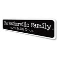 thumbnail image 4 of Est. Date Novelty Sign, Metal Wall Decor - 4x18 inches, 4 of 4