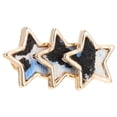 thumbnail image 4 of GOOHOCHY 3pcs Watch Strap Charms Watchband Star Decor Watch Charms Metal Watchband Stars, 4 of 7