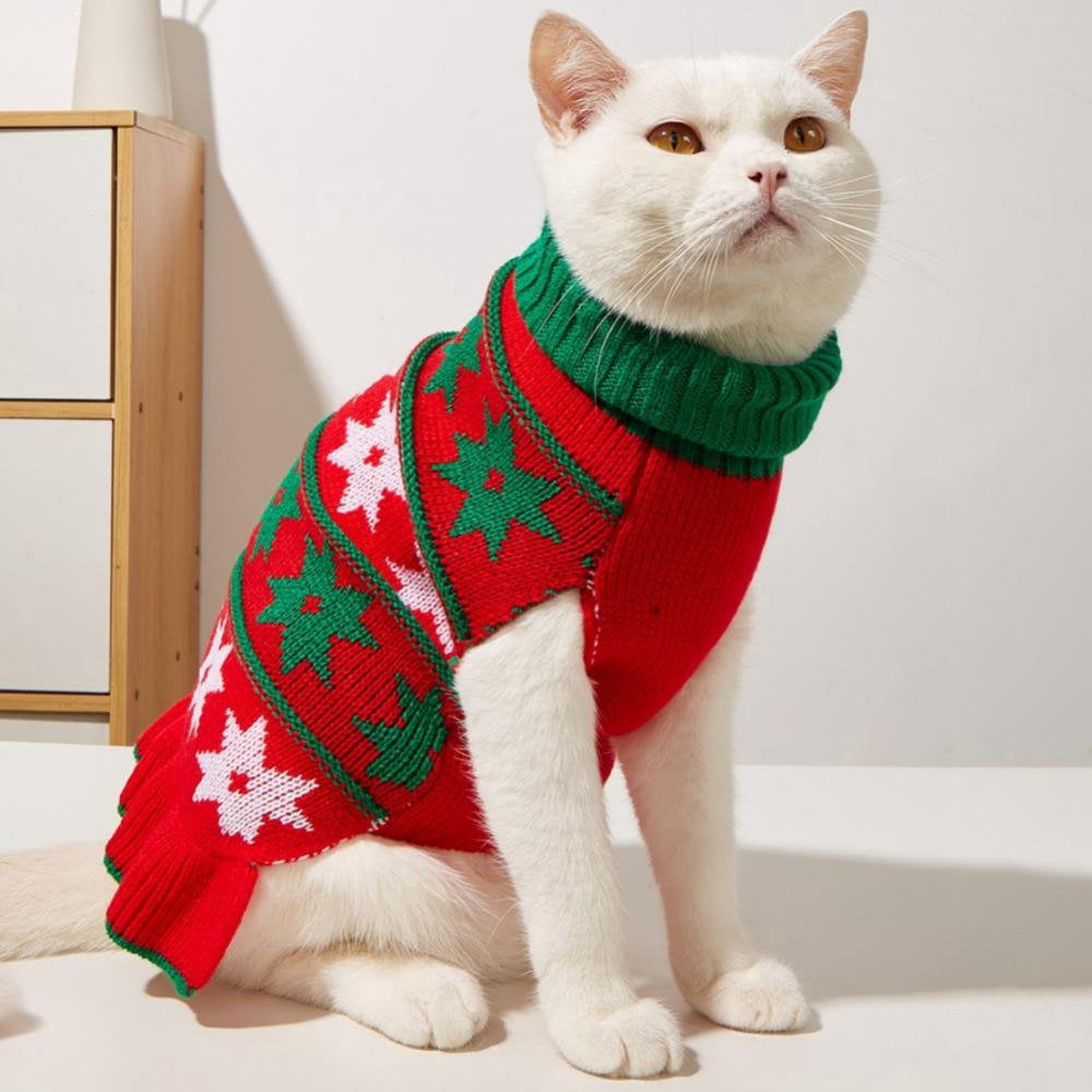 2 Pulls De Noël Pour Chien - Tricot Chaud, Motifs Festifs, Pour Chiens Et Chats Petite/moyenne Taille - 11
