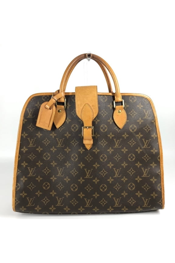 Pre-Owned LOUIS VUITTON M53380 Monogram Rivoli Handbag, Business Bag, Canvas, Women's, Brown