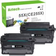 thumbnail image 1 of Cartucho de tóner Aztech compatible para HP CE255X 55X negro, 1 of 7