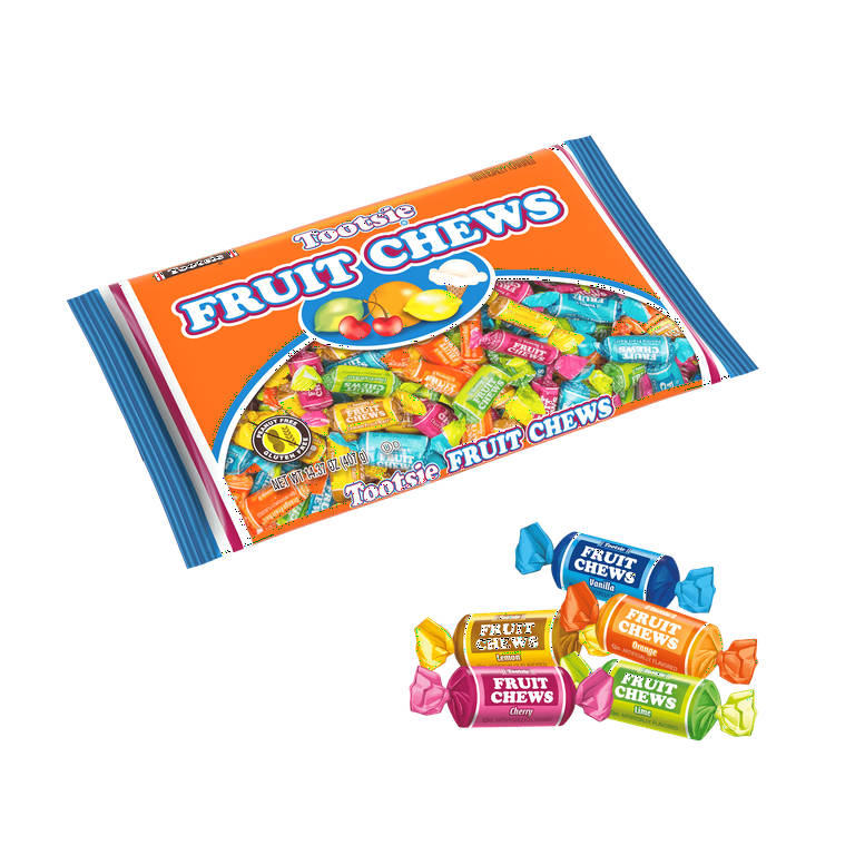 Tootsie Roll Fruit Chews, 14.37oz, Assorted Flavors