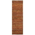 thumbnail image 6 of SAFAVIEH Organic Ben Striped Jute Area Rug, Red/Multi, 9' x 12', 6 of 7